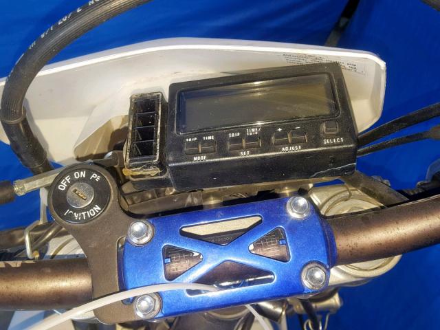 JS1SK44A582100778 - 2008 SUZUKI DR-Z400 SM WHITE photo 8