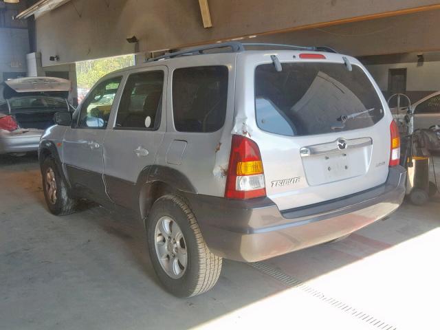 4F2YZ04123KM53363 - 2003 MAZDA TRIBUTE LX SILVER photo 3