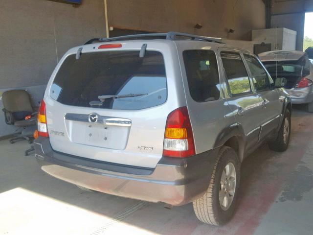 4F2YZ04123KM53363 - 2003 MAZDA TRIBUTE LX SILVER photo 4