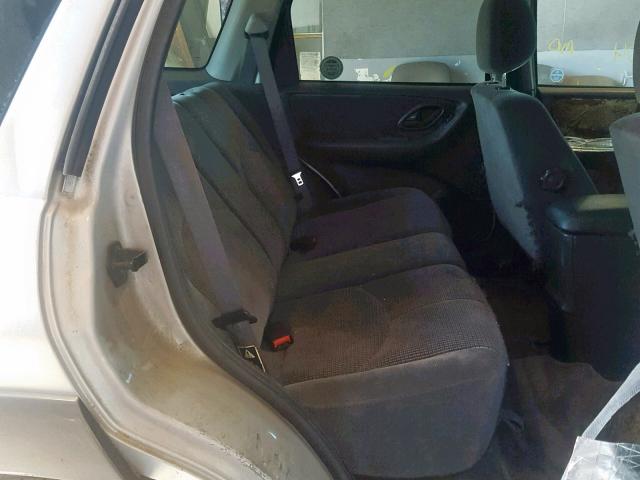 4F2YZ04123KM53363 - 2003 MAZDA TRIBUTE LX SILVER photo 6