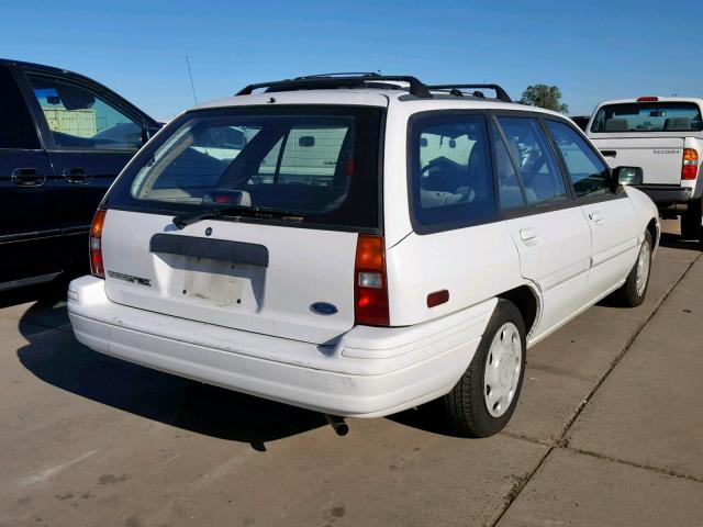 3FARP15J8RR127656 - 1994 FORD ESCORT LX WHITE photo 4