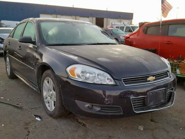 2G1WC57M591273047 - 2009 CHEVROLET IMPALA 2LT BLACK photo 1