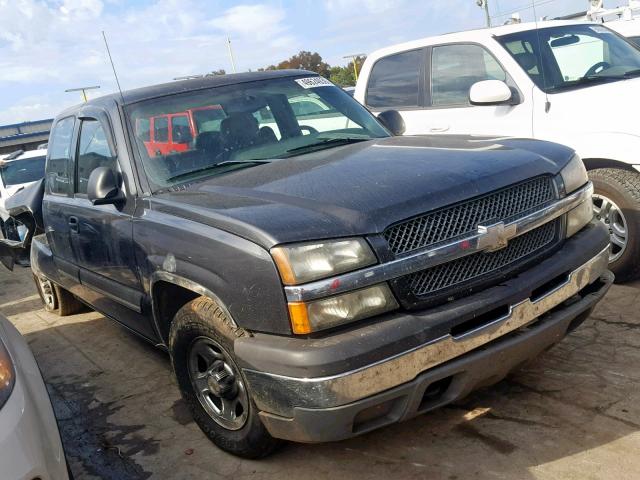 1GCEC19T34Z302707 - 2004 CHEVROLET SILVERADO BLACK photo 1