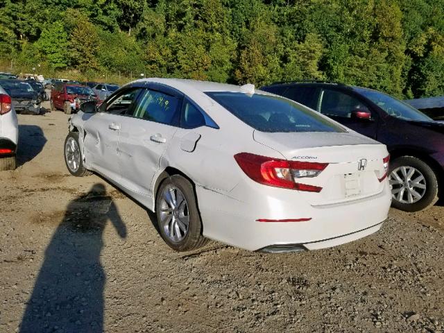 1HGCV1F1XJA064029 - 2018 HONDA ACCORD LX WHITE photo 3