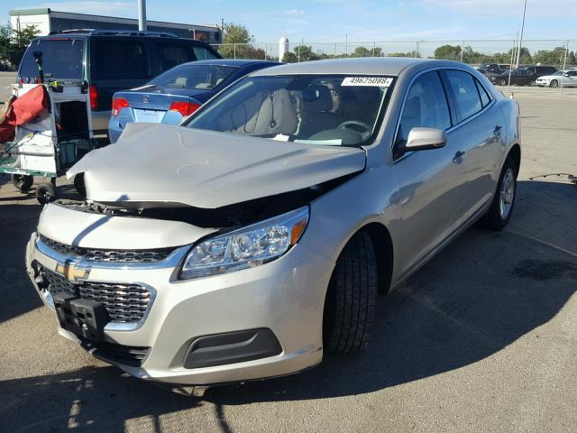 1G11C5SL3EF165604 - 2014 CHEVROLET MALIBU 1LT 米色 照片 2