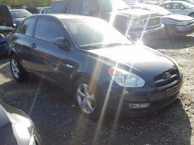 KMHCN36C77U010170 - 2007 HYUNDAI ACCENT SE GRAY photo 1