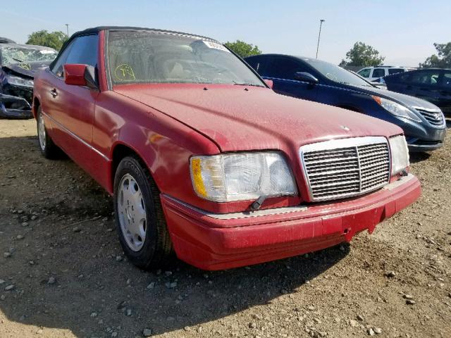 WDBEA66E1SC253207 - 1995 MERCEDES-BENZ E 320 RED photo 1