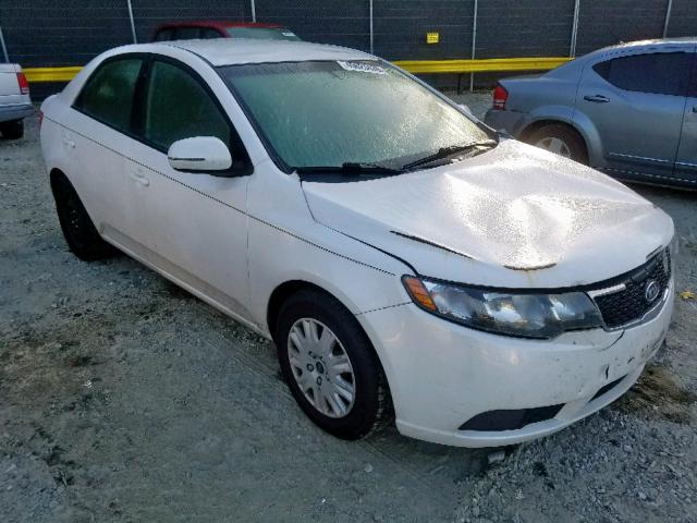 KNAFU4A26C5504689 - 2012 KIA FORTE EX WHITE photo 1