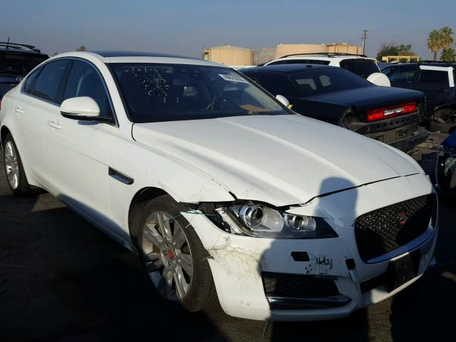 SAJBD4BV1GCY10728 - 2016 JAGUAR XF PREMIUM WHITE photo 1