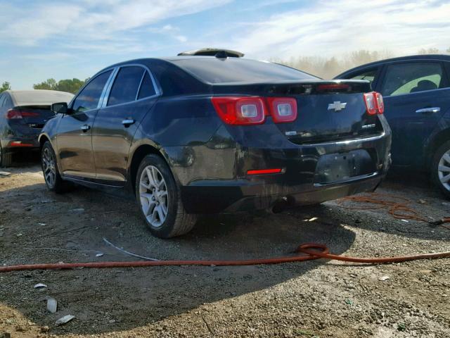 1G11J5SX8DF174628 - 2013 CHEVROLET MALIBU LTZ შავი ფოტო 3