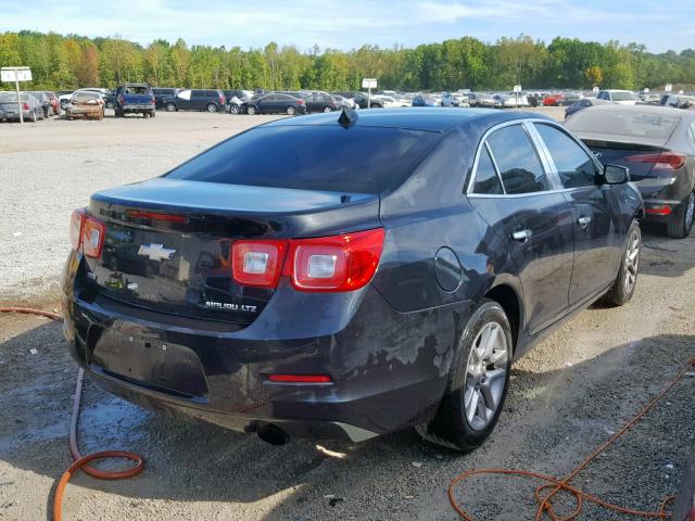 1G11J5SX8DF174628 - 2013 CHEVROLET MALIBU LTZ შავი ფოტო 4