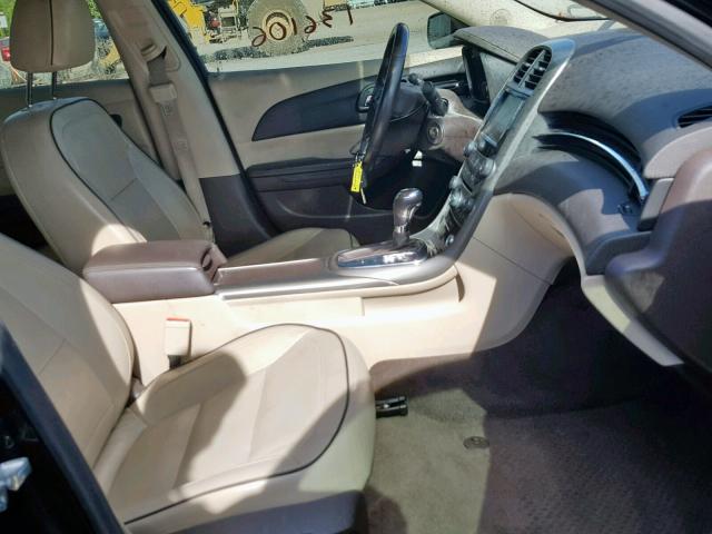 1G11J5SX8DF174628 - 2013 CHEVROLET MALIBU LTZ შავი ფოტო 5