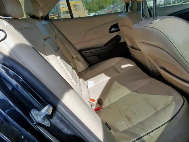 1G11J5SX8DF174628 - 2013 CHEVROLET MALIBU LTZ შავი ფოტო 6