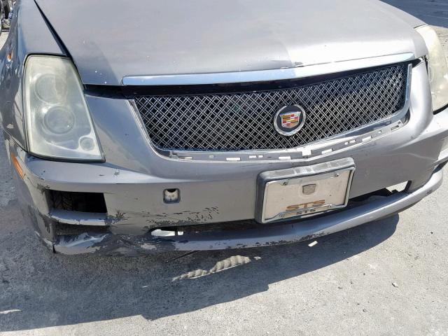 1G6DW677350211774 - 2005 CADILLAC STS GRAY photo 9