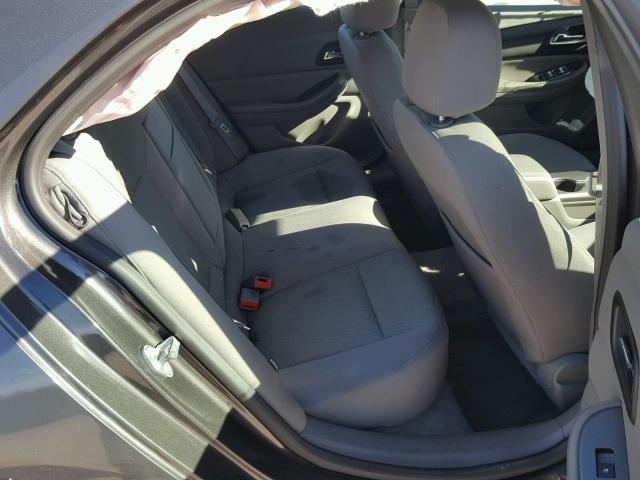 1G11B5SA8DF220418 - 2013 CHEVROLET MALIBU LS ნაცრისფერი ფოტო 6