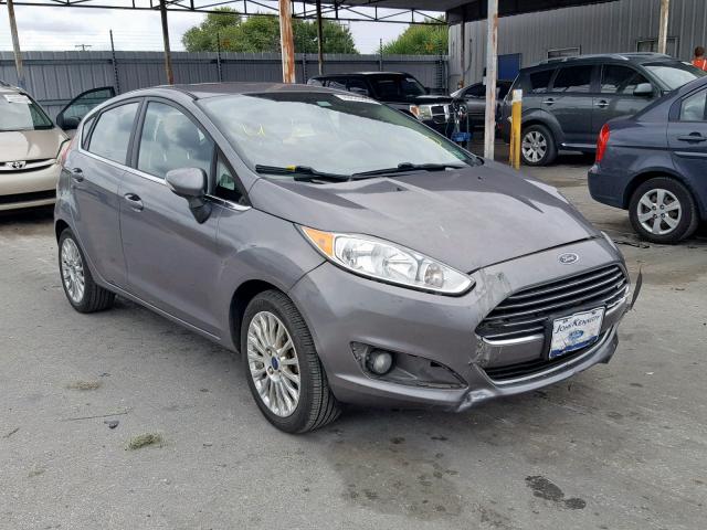 3FADP4FJ7EM205460 - 2014 FORD FIESTA TIT GRAY photo 1