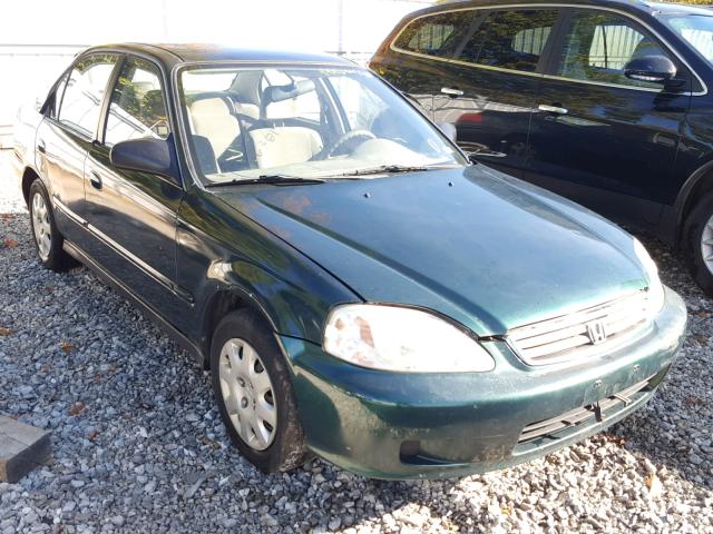 2HGEJ6614YH579654 - 2000 HONDA CIVIC BASE Yaşıl foto 1