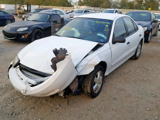 1G1JF52F447226226 - 2004 CHEVROLET CAVALIER L WHITE photo 2