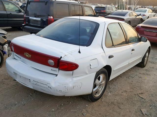 1G1JF52F447226226 - 2004 CHEVROLET CAVALIER L WHITE photo 4