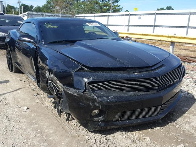 2G1FK1EJ0A9220363 - 2010 CHEVROLET CAMARO SS BLACK photo 1