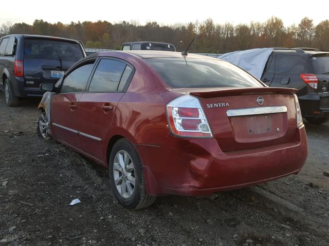 3N1AB6AP9CL712465 - 2012 NISSAN SENTRA 2.0 BURN photo 3