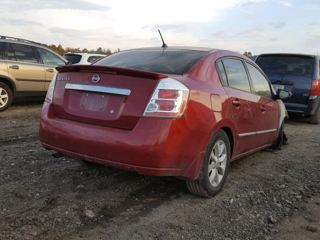 3N1AB6AP9CL712465 - 2012 NISSAN SENTRA 2.0 BURN photo 4