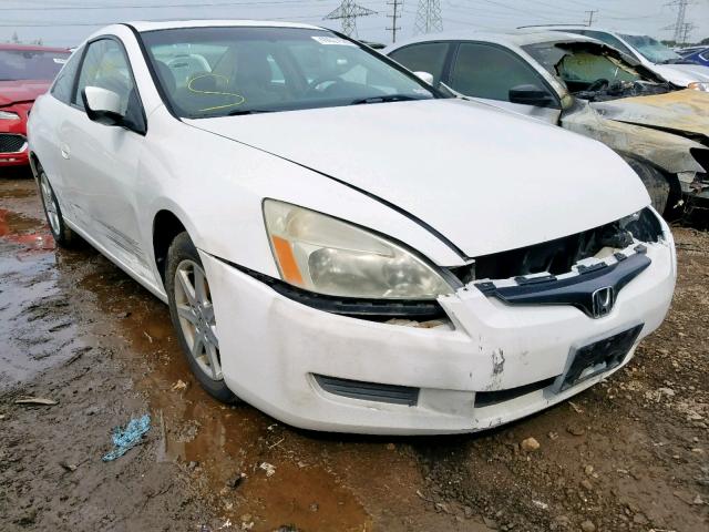 1HGCM82663A021968 - 2003 HONDA ACCORD EX WHITE photo 1