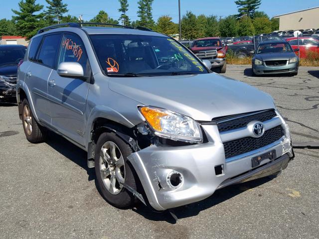 2T3DF4DVXAW065707 - 2010 TOYOTA RAV4 LIMIT SILVER photo 1