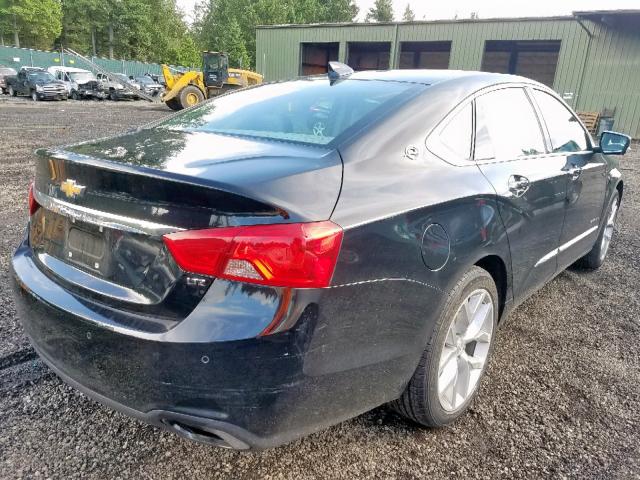 2G1165S35F9220832 - 2015 CHEVROLET IMPALA LTZ BLACK photo 4