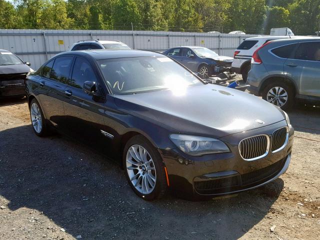 WBAKC6C51BC395377 - 2011 BMW 750I BLACK photo 1