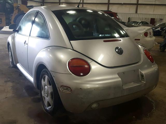 3VWCC21C0YM433459 - 2000 VOLKSWAGEN NEW BEETLE 灰色 照片 3