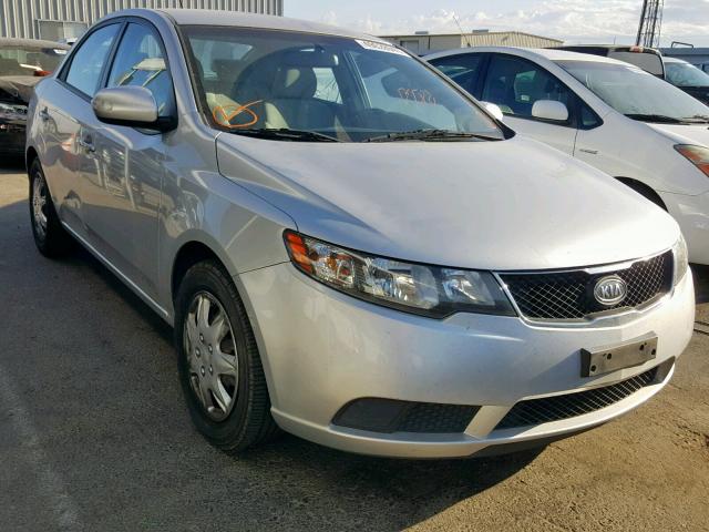 KNAFU4A21A5115472 - 2010 KIA FORTE EX SILVER photo 1