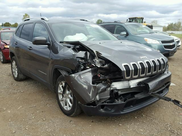 1C4PJLLB6JD534852 - 2018 JEEP CHEROKEE L GRAY photo 1