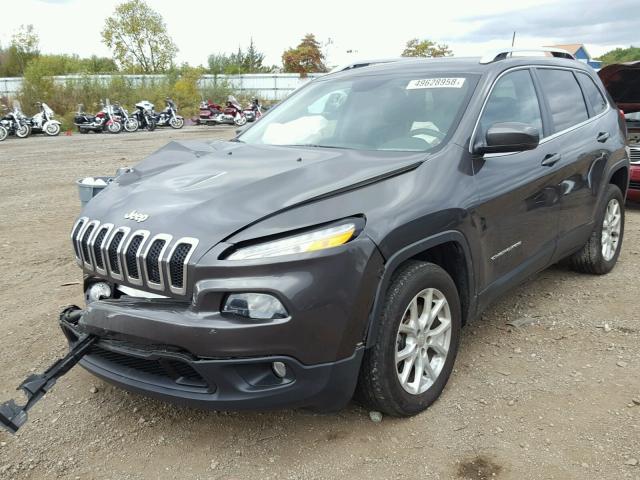 1C4PJLLB6JD534852 - 2018 JEEP CHEROKEE L GRAY photo 2