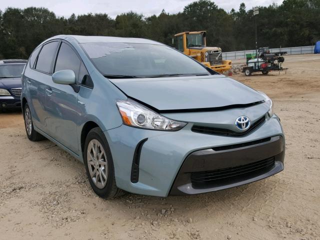 JTDZN3EU8GJ047335 - 2016 TOYOTA PRIUS V GREEN photo 1