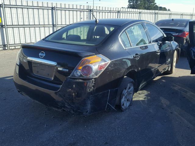 1N4CL21E69C143854 - 2009 NISSAN ALTIMA HYB BLACK photo 4