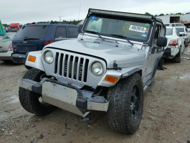 1J4FA29S75P301767 - 2005 JEEP WRANGLER / BEIGE photo 2