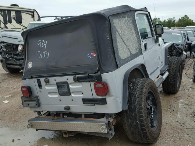 1J4FA29S75P301767 - 2005 JEEP WRANGLER / BEIGE photo 4