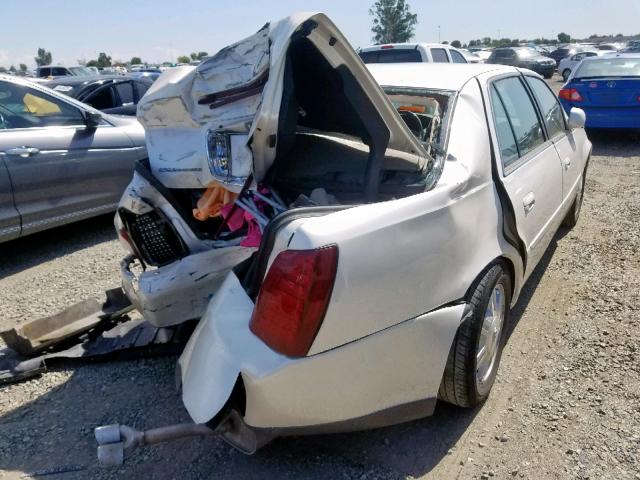 1G6KD54Y13U239065 - 2003 CADILLAC DEVILLE WHITE photo 4