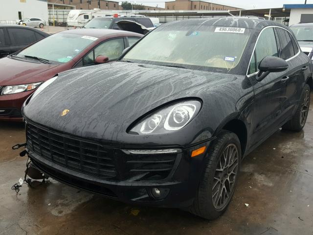 WP1AB2A57GLB53678 - 2016 PORSCHE MACAN S BLACK photo 2