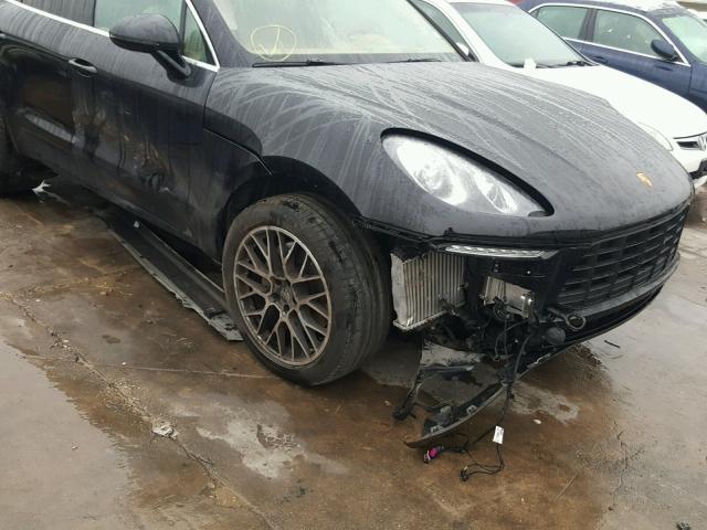 WP1AB2A57GLB53678 - 2016 PORSCHE MACAN S BLACK photo 9