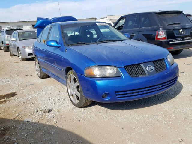 3N1AB51D15L563407 - 2005 NISSAN SENTRA SE- BLUE photo 1