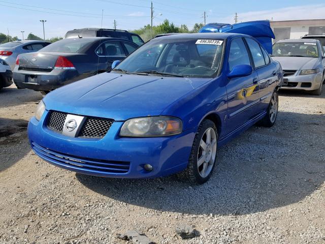 3N1AB51D15L563407 - 2005 NISSAN SENTRA SE- BLUE photo 2