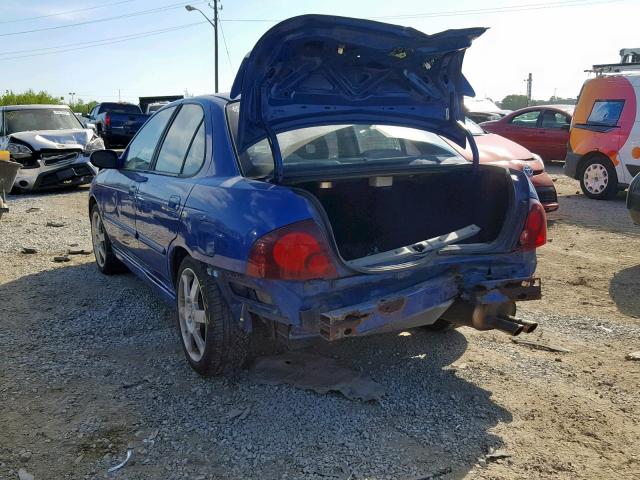 3N1AB51D15L563407 - 2005 NISSAN SENTRA SE- BLUE photo 3