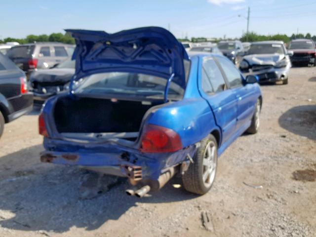 3N1AB51D15L563407 - 2005 NISSAN SENTRA SE- BLUE photo 4