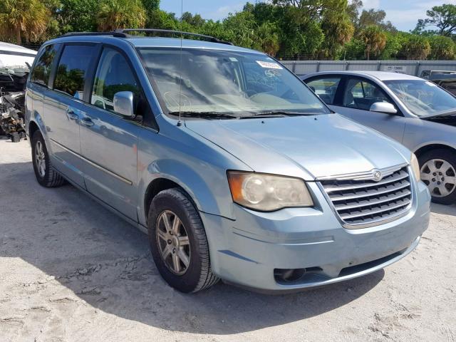 2A4RR5D11AR450769 - 2010 CHRYSLER TOWN & COU BLUE photo 1