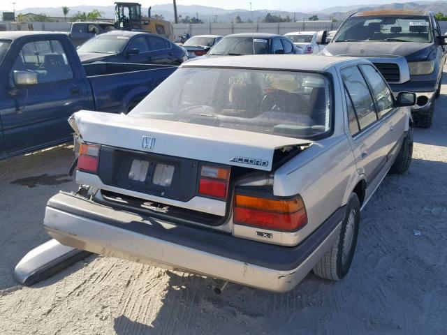 JHMCA5640HC077753 - 1987 HONDA ACCORD LXI BROWN photo 4