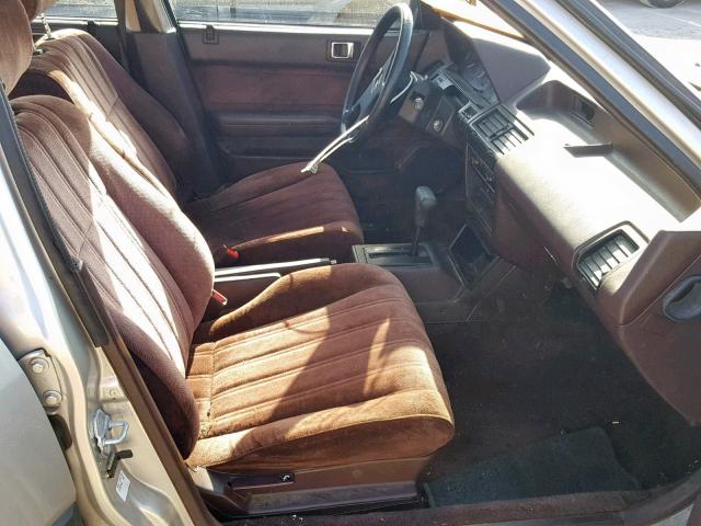 JHMCA5640HC077753 - 1987 HONDA ACCORD LXI BROWN photo 5