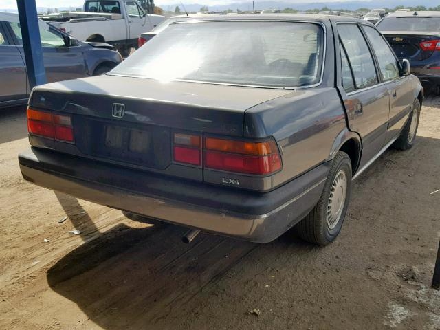 JHMCA5645HC087811 - 1987 HONDA ACCORD LXI GRAY photo 4