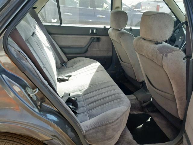 JHMCA5645HC087811 - 1987 HONDA ACCORD LXI GRAY photo 6